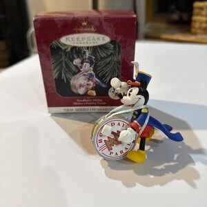 Hallmark BANDLEADER MICKEY MOUSE Keepsake Ornament 1997 1st in Series Christmas